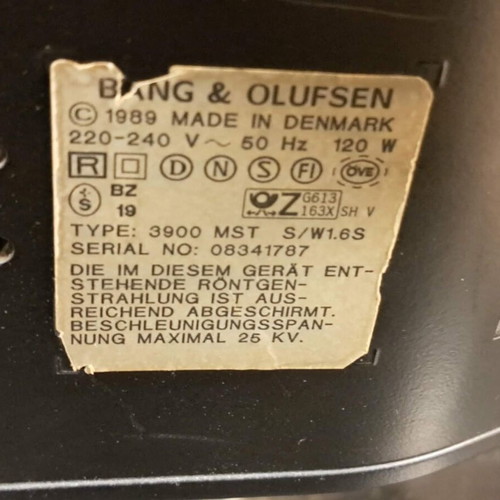 Bang & Olufsen Beovision LX 5500 CRT TV used, vintage retro gaming