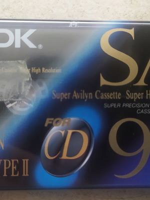 TDK SA-90 Vintage blank cassettes new, old stock, pack of 12