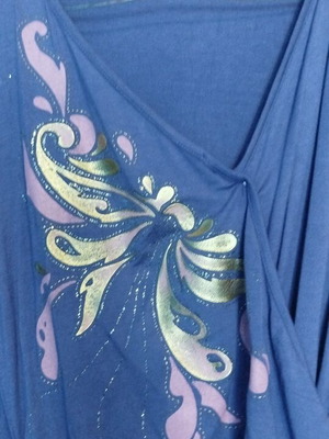 Purple blouse, size L / 40 / 12