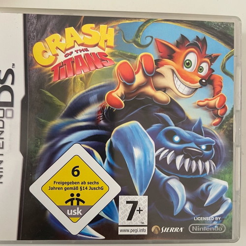 Nintendo DS games used, two cartridges