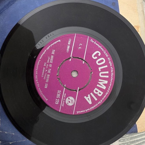 The Animals Vintage 45rpm Record used, rock