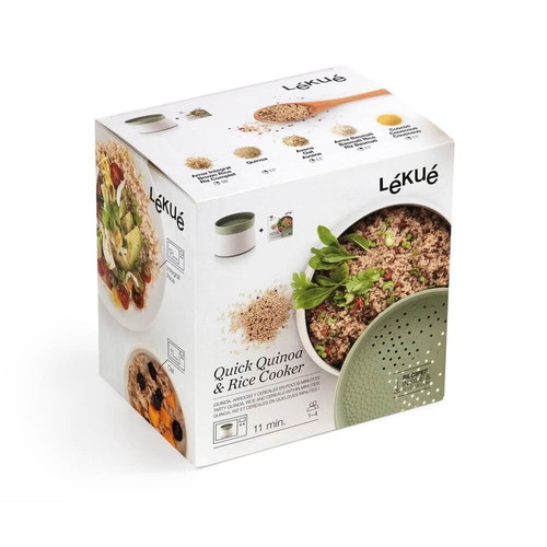 Lekue rice and quinoa cooker new