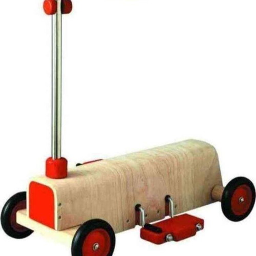 Plan toys wooden scooter like new, rare and special