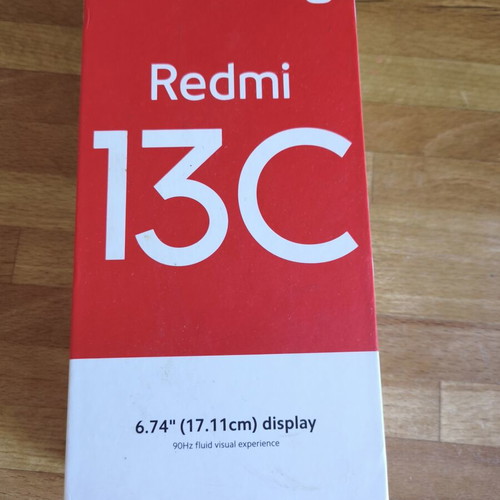 Xiaomi Redmi Note 13C smartphone, 128GB, black