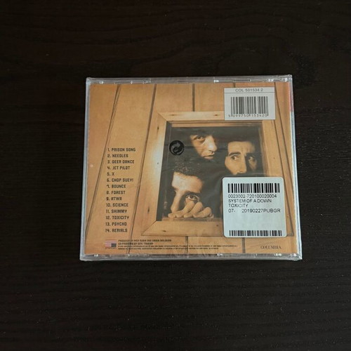 System Of A Down Toxicity CD new, metal album