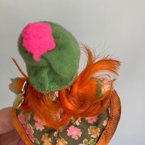 Pippi Longstocking Miniature Doll 1980s used by El Greco