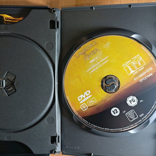 Lawrence of Arabia DVD 2 Disc Edition like new