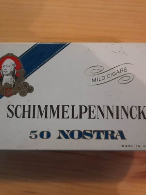 Κουτί μεταλλικό SCHIMMELPENNINCK 50 NOSTRA για πούρα μεταχειρισμένο