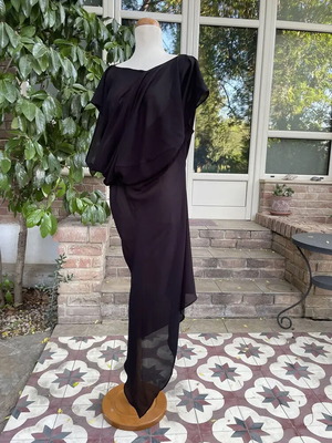 Junya Watanabe for Comme des Garçons black dress