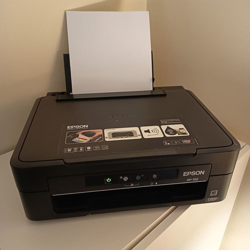 Epson XP-102 printer used with free ink cartridges