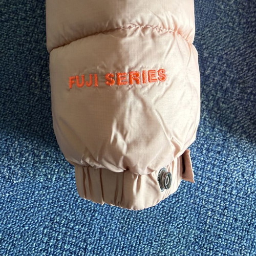 Superdry Hooded Fuji Padded Jacket, women's, vintage blush pink