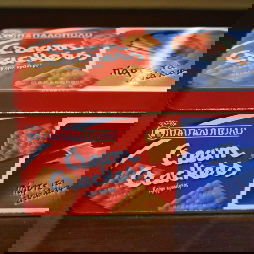 τσίγκινο συλλεκτικό κουτί cream crakers