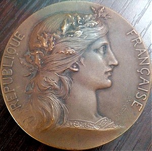 REPUBLIC FRANCASE Médaille offerte par le préfet de la Somme