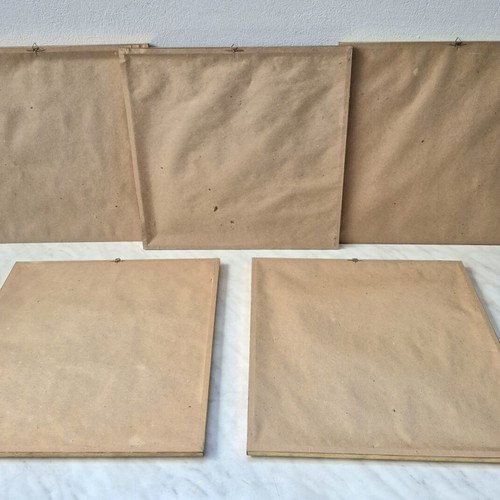 Set of 5 decorative photo frames, 38x38 cm