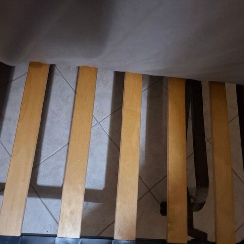 Sofa bed with 2 sets of covers, 1.40 m width