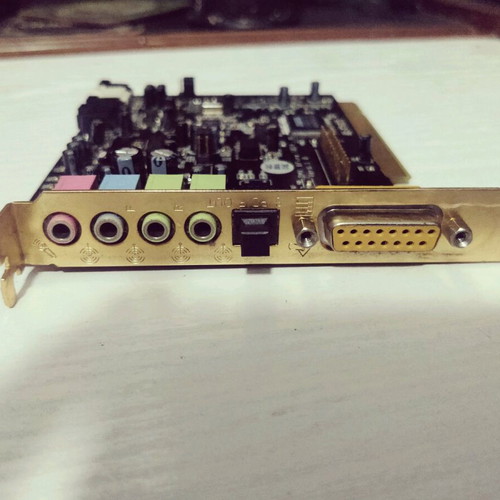 Terratec Promedia DMX Xfire 1024 sound card used
