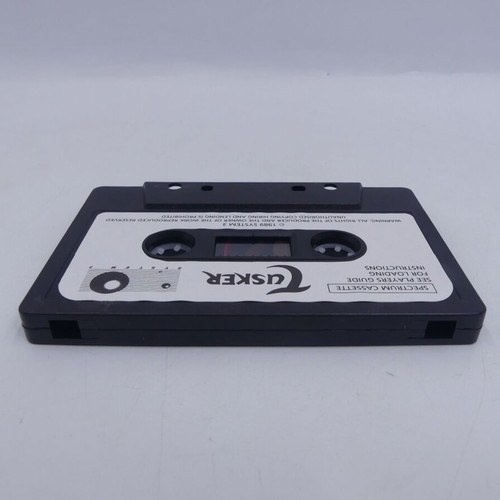 Tusker ZX Spectrum cassette used, System 3, 1989