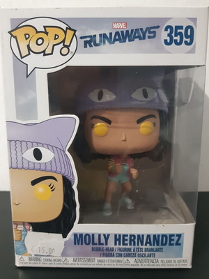 Funko POP! Marvel Runaways Molly Hernandez #359 like new