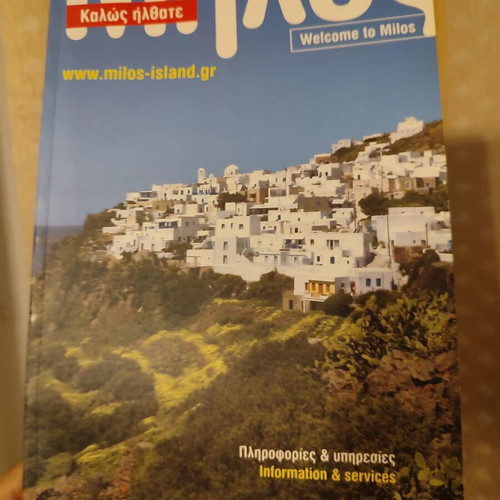 Travel guides for Greek islands, pack of 12