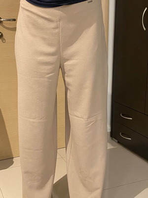 BSB beige wide-leg pants size 46 like new