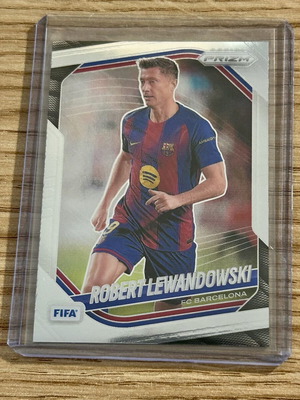 Robert Lewandowski Barcelona Panini Prizm 2025-26 card new