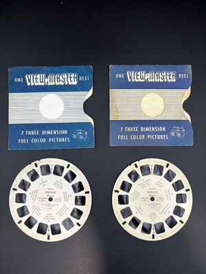 Vintage Sawyer's View-Master Acapulco Mexico Reels 511A 511C used