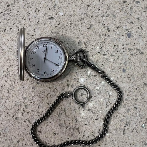 Anker Pocket Watch new, silver