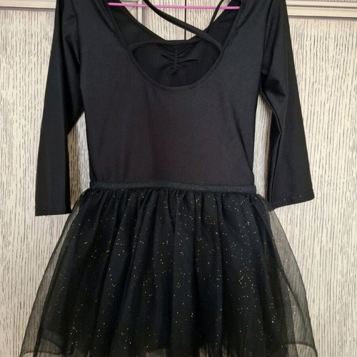 H&M ballet costume like new, black, for 7 years old 122 cm