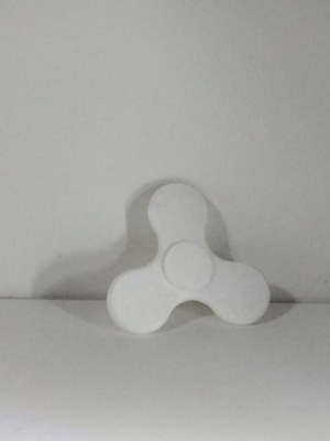 Fidget Spinner new, white, 3D printed