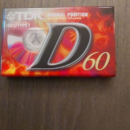 Tdk 60 Type1 cassette tapes new, pack of 10