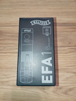 Walther EFA1 flashlight new