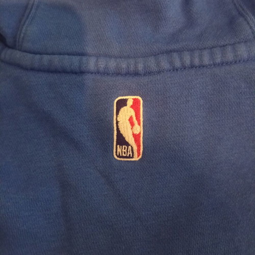 NBA Milwaukee Bucks City Edition hoodie like new, size L, blue, Nike