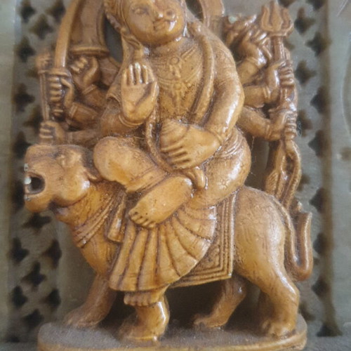 Dugra statue made of stone and resin like new