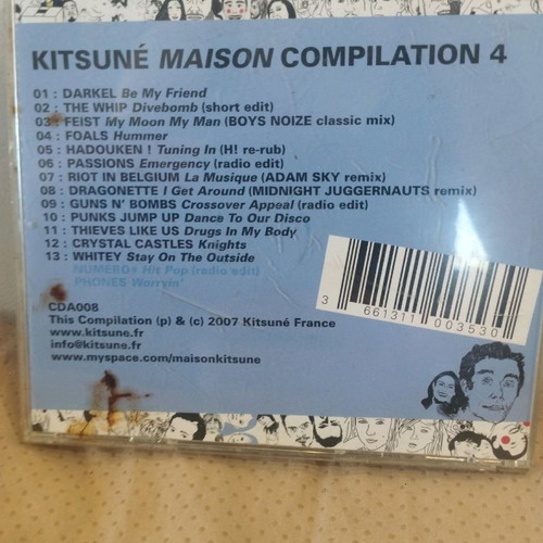 Kitsune Maison Compilation CD used, electronic