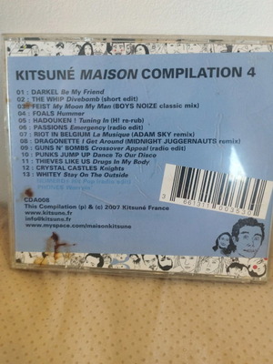 Kitsune Maison Compilation CD used, electronic
