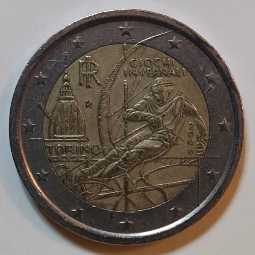 Ιταλικό δίευρο 2006 σαν καινούργιο, Χειμερινοί Ολυμπιακοί Αγώνες Τορίνο