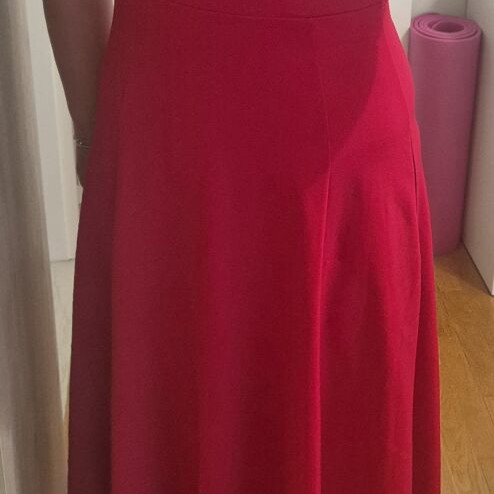 Midi dress Boohoo new, red, size M