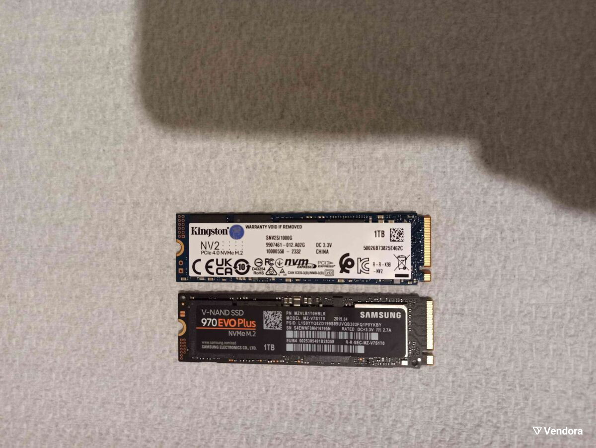 Samsung 970 EVO Plus 1TB and Kingston… - € 199,99 - Vendora.cy