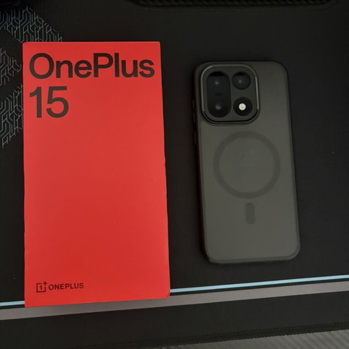 OnePlus 15 Black 12GB/256GB Android phone like new