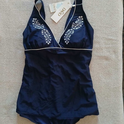 Swimsuit Italy large size 3 XL new, dark blue