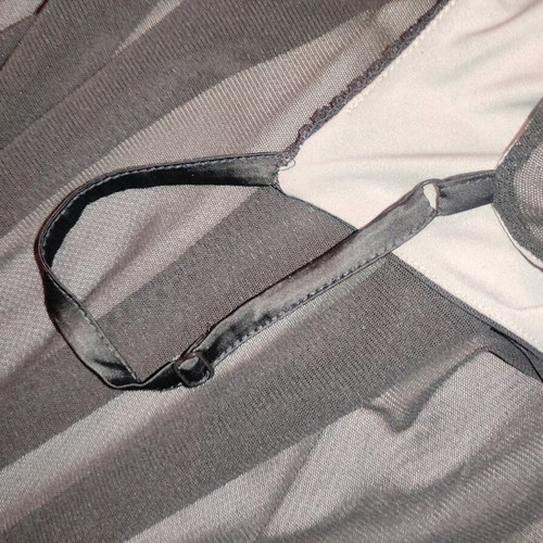 More&More 90s style dress like new, size 38/M, black and grey