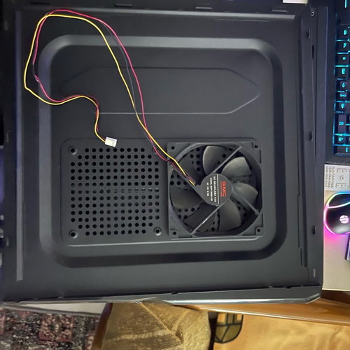 Desktop computer case used with Asrock fm2A68m-DG3 motherboard