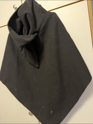 Winter Cape Coat black like new