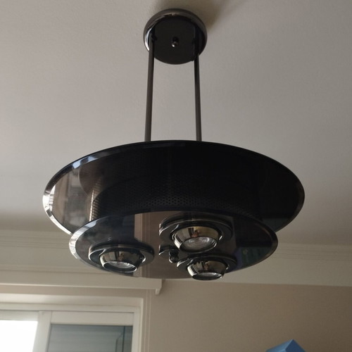 Wall light like new, height 57 cm, diameter 42 cm
