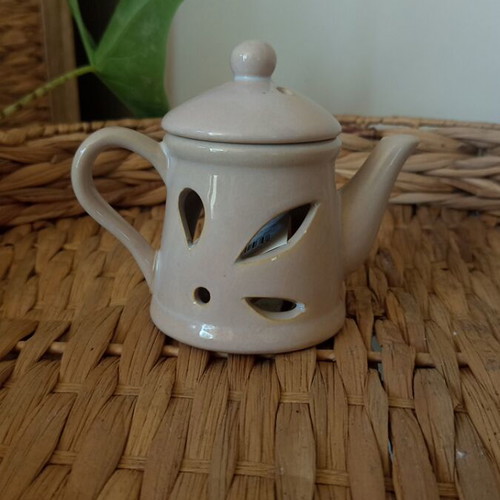 Watering Can Wax Burner light pink, new
