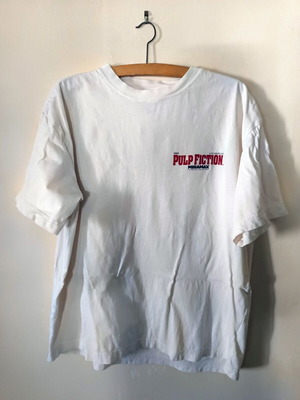 Pulp Fiction Unisex T-shirt used, white, H&M, size M