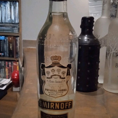Smirnoff Black Vintage bottle 700ml new, sealed