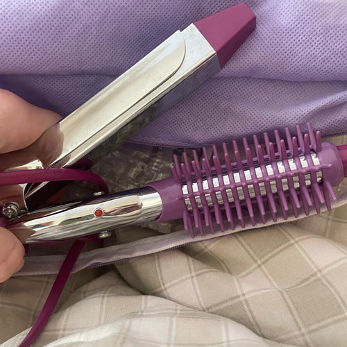 BaByliss Curling Iron used with three barrels and two attachments