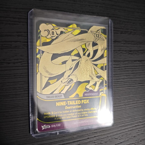 Naruto Mythos TCG Secret Cards 137/130 and 134/130 new