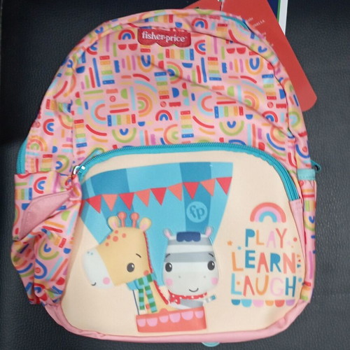 Fisher Price toddler backpack anatomical new 30x25x15cm
